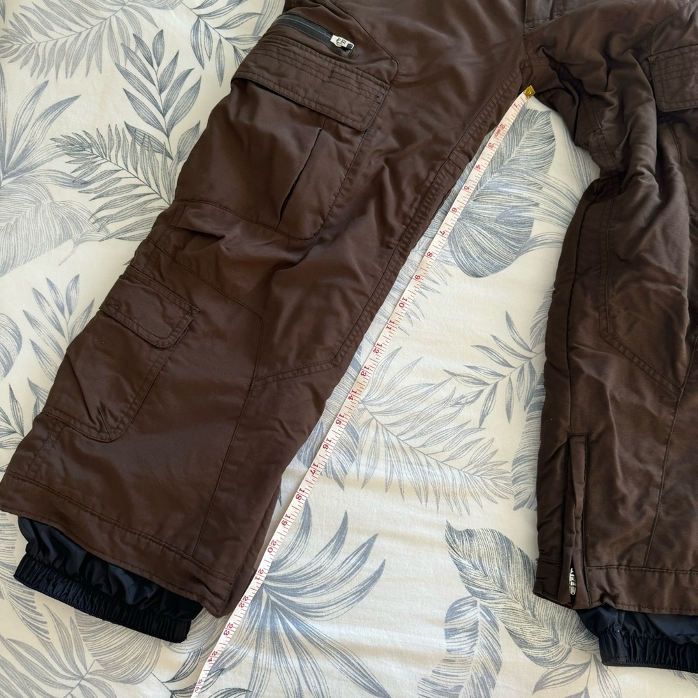 OBERMEYER ski pants nylon boys size 10 winter snowboarding - Picture 10 of 11